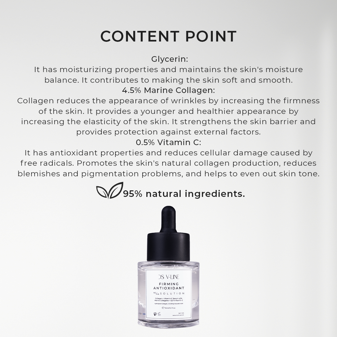 Firming Antioxidant - Kollagen + Vitamin C Serum (30ml)