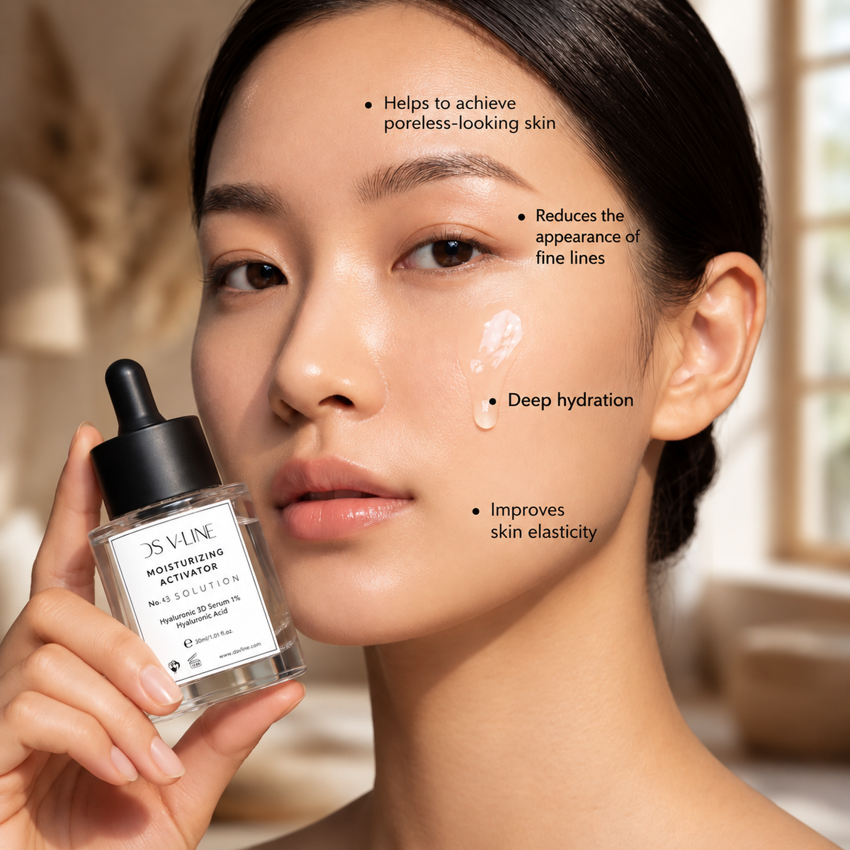 43 3D Hyaluronsäure Serum für intensive Feuchtigkeit