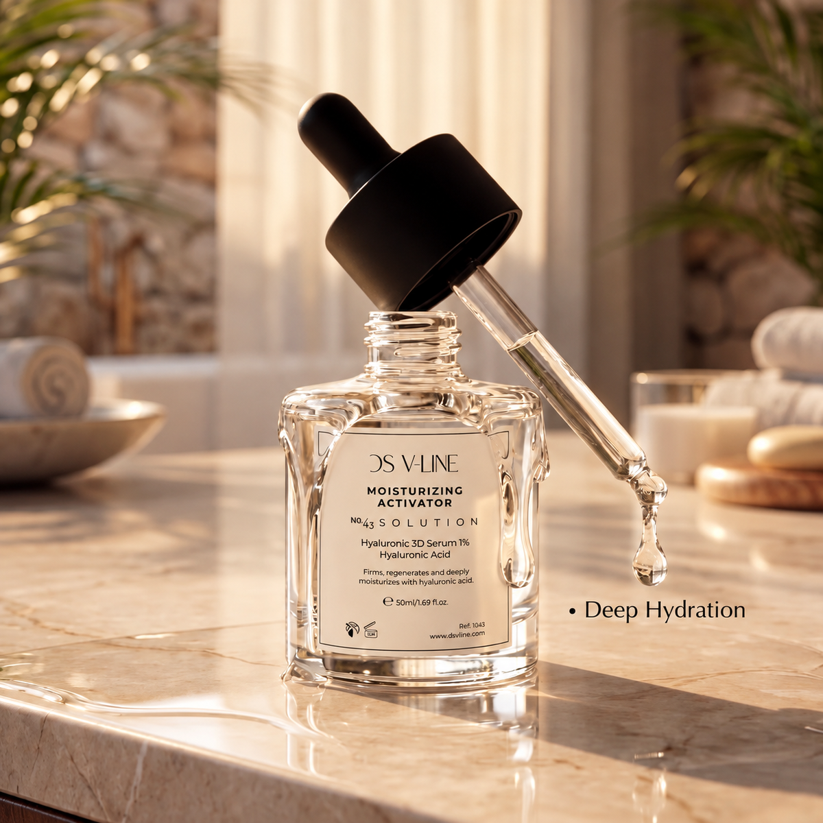 43 3D Hyaluronsäure Serum für intensive Feuchtigkeit